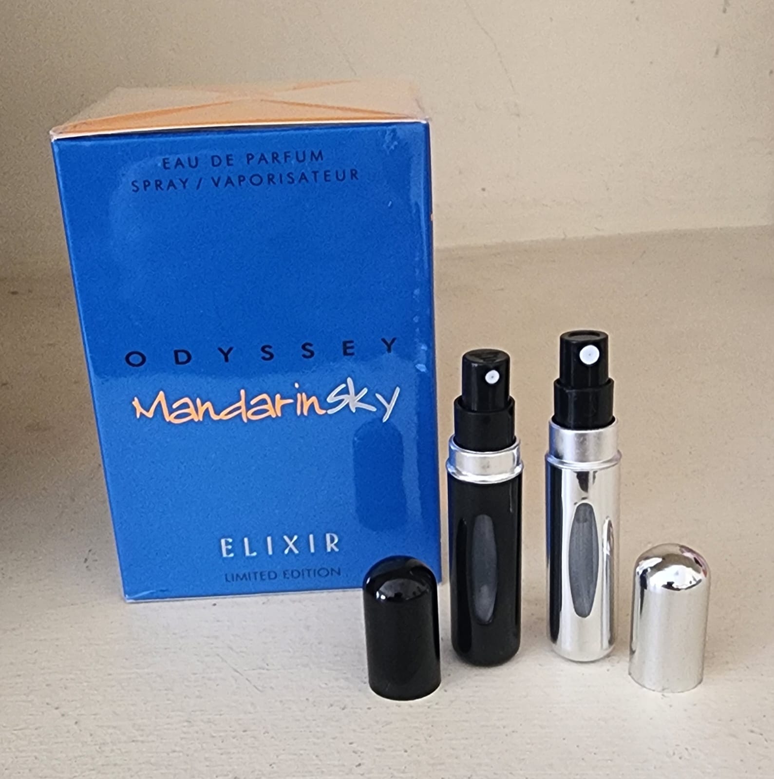 Dos Decants de 5ml cada uno del Perfume Armaf Odyssey Mandarin Elixir Edp