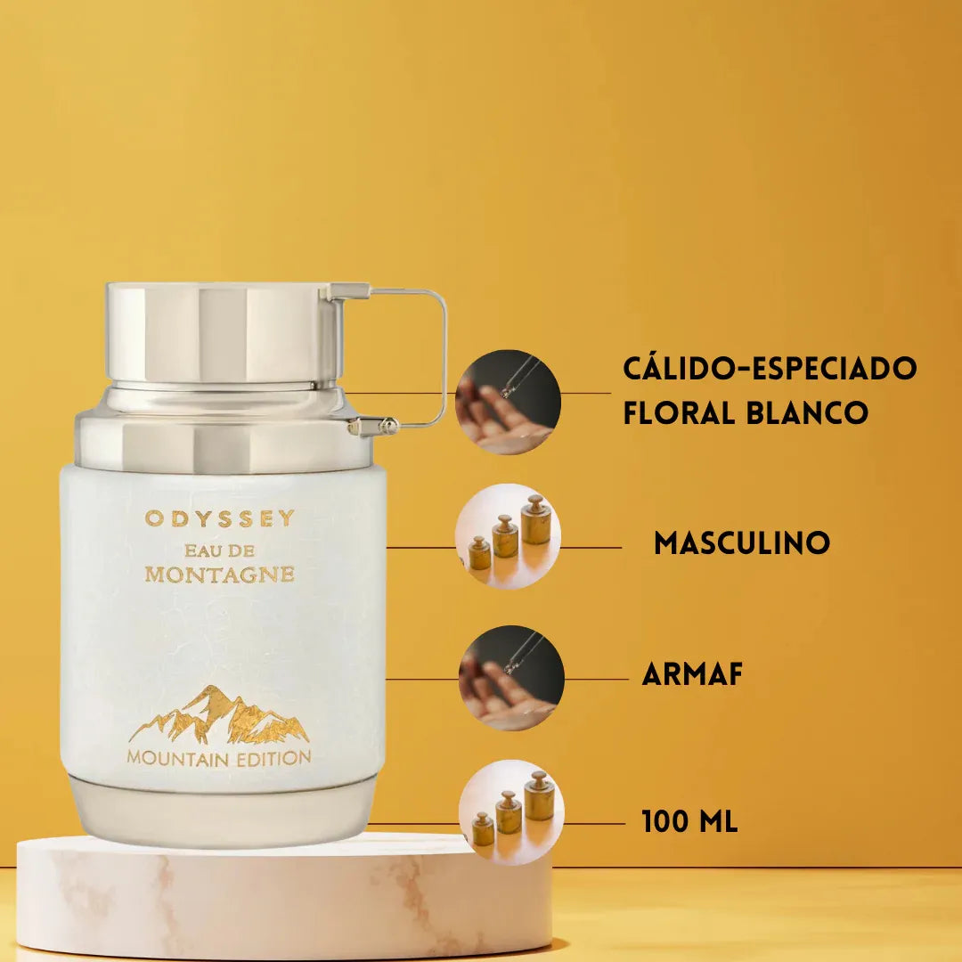 Perfume Arabe Armaf Odyssey Eau De Montagne Edp 100ml Unisex