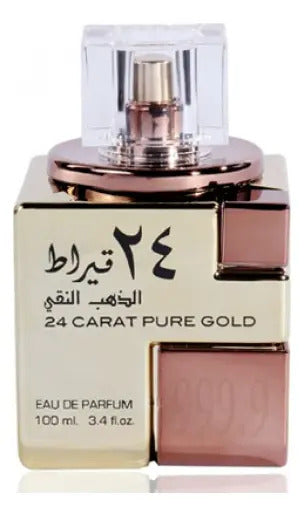 Lattafa 24 Carat Pure Gold Unisex 100ml Edp 3.4 Oz