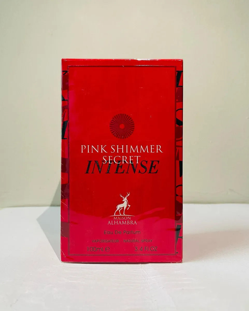 Perfume Arabe Maison Alhambra Pink Shimmer Secret Intense 100ml