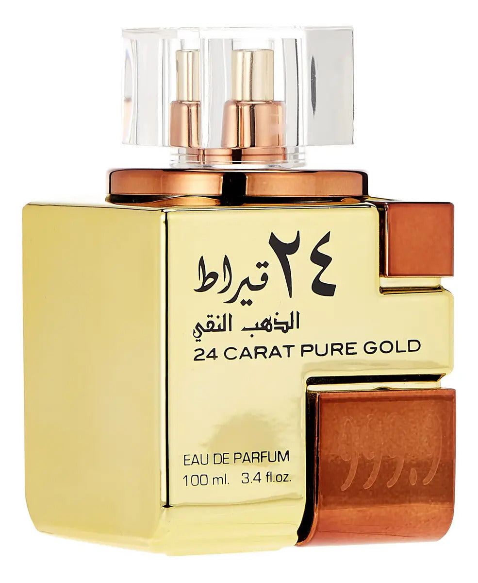 Lattafa 24 Carat Pure Gold Unisex 100ml Edp 3.4 Oz