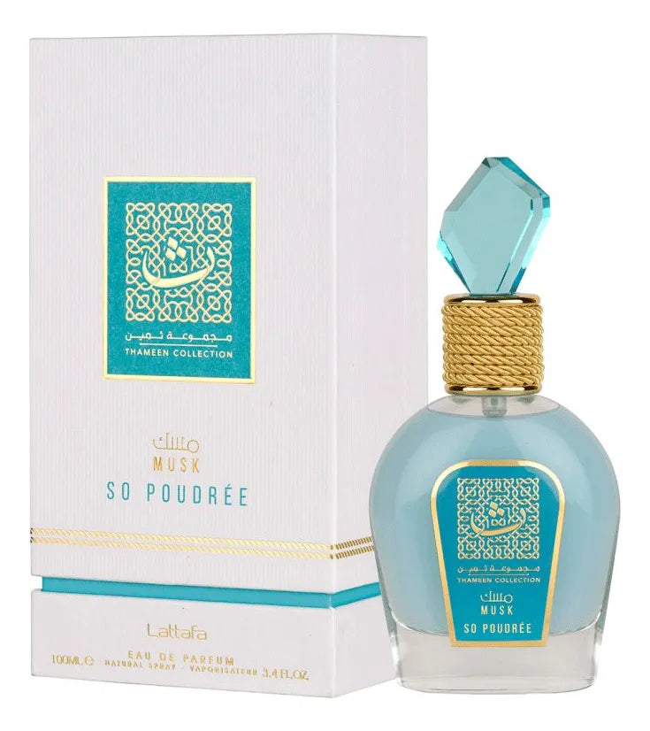 Perfume Arabe Lattafa So Poudree Thameen Collection Musk Unisex 100ml Edp