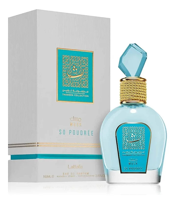 Perfume Arabe Lattafa So Poudree Thameen Collection Musk Unisex 100ml Edp