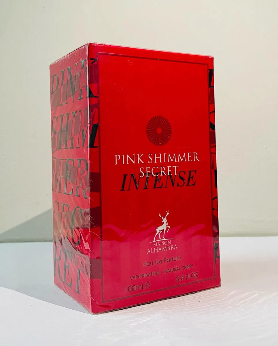 Perfume Arabe Maison Alhambra Pink Shimmer Secret Intense 100ml